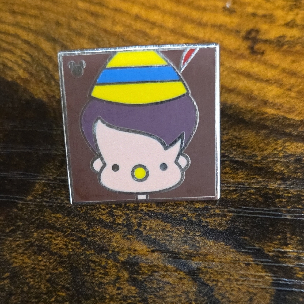 Colorful Cartoon Character Pin